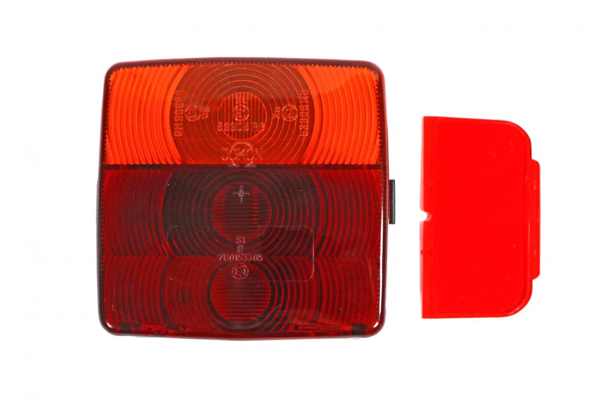 Schlussleuchte 12 Volt Jokon, BBS(K) 205 105x98x55, mit Gummitülle VerglNr: 014000810, 10.1002.100