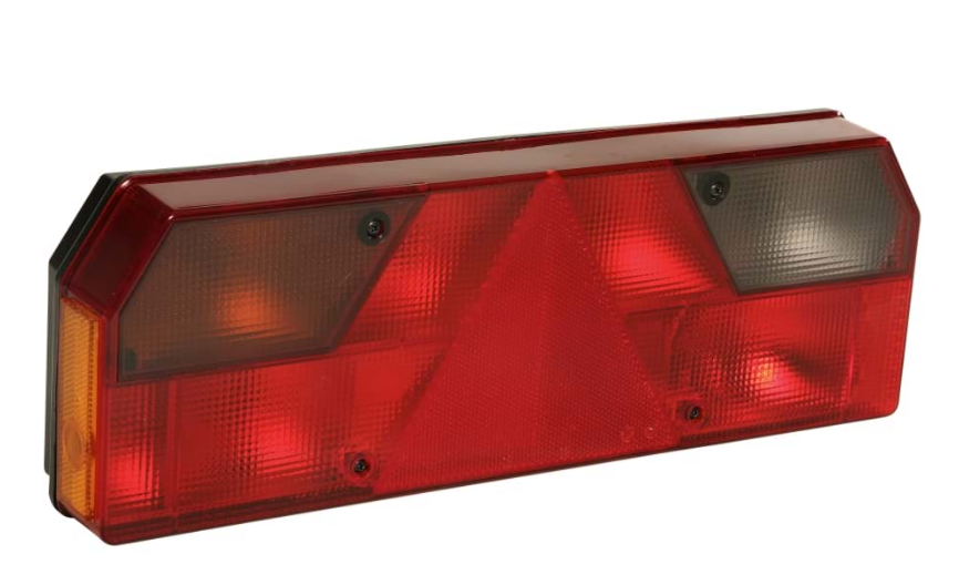 Aspöck Heckleuchte Ecopoint I links, 7 pol. ASS2, Dreieck, SML, 24V