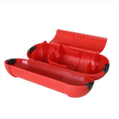 Sicherheitsbox für Schuko- Stecker m. Fuß + Tragegriff 