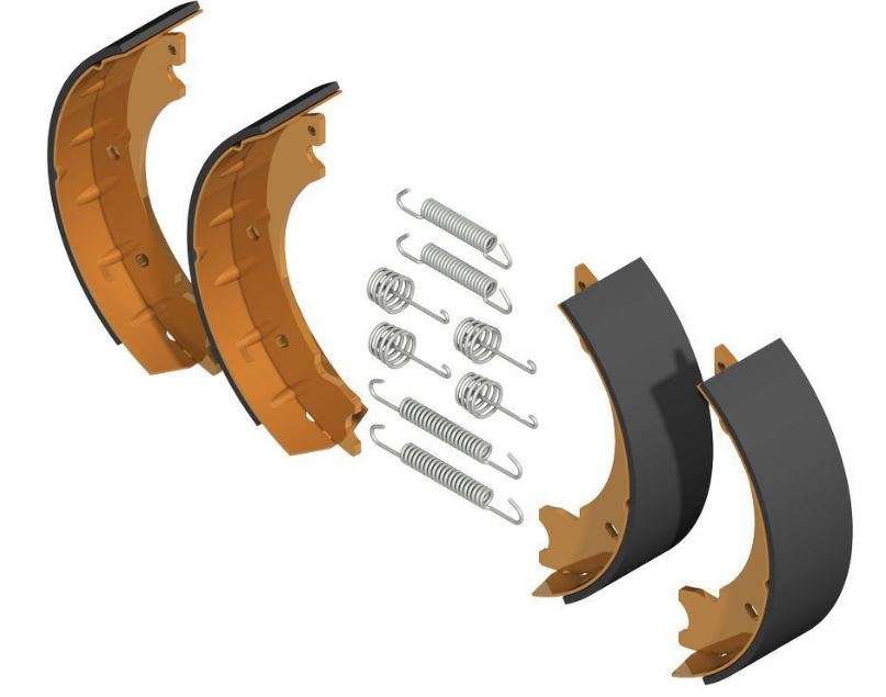 KNOTT Bremsbackenset Bremse 200 x 50 mm, ohne Rückmatik, VerglNr: 406161.001