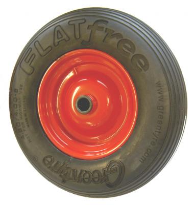 Schubkarrenrad mit Pannen- schutz, 2,50-8, Metallfelge 