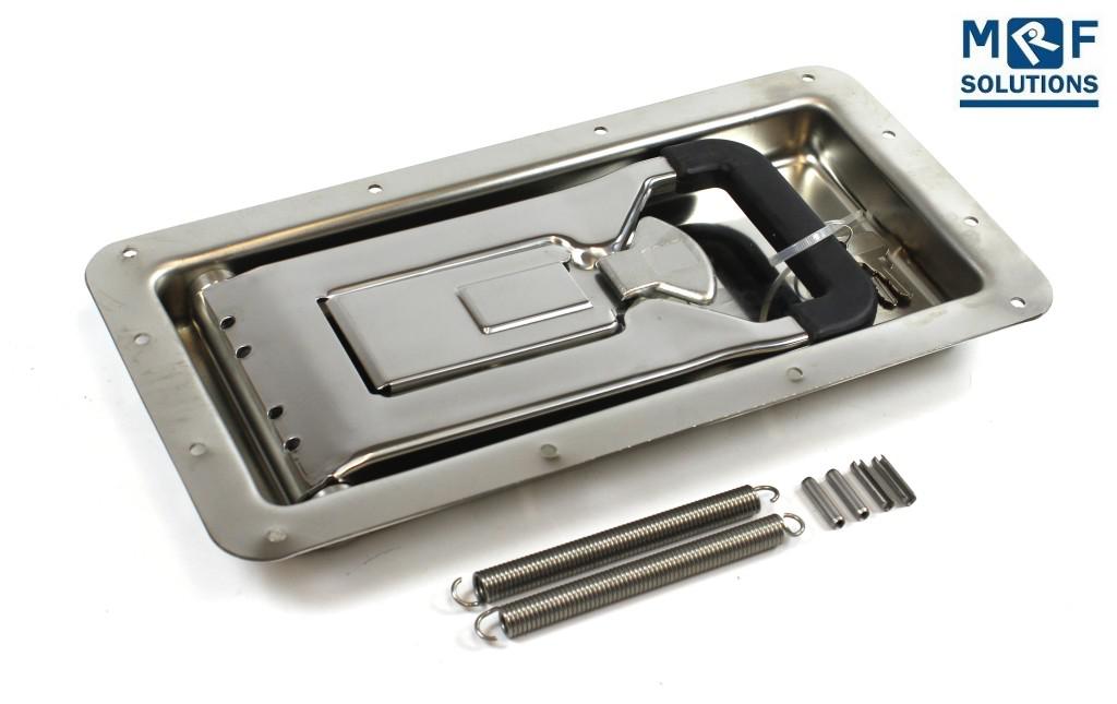 MRF Einbauverschluss INOX Muldentiefe 25 mm