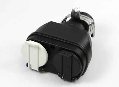 Kurzadapter 15 pol. 24 V 15 pol auf 2x 7 pol. Steckdose 