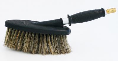 Autowaschbürste m.Strahlregler 1/2'+3/4'-Anschluß, Kunsthaar 