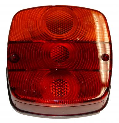 Dreikammerleuchte BBS, Geka 120x120x55, Gummitülle VerglNr: 014000910