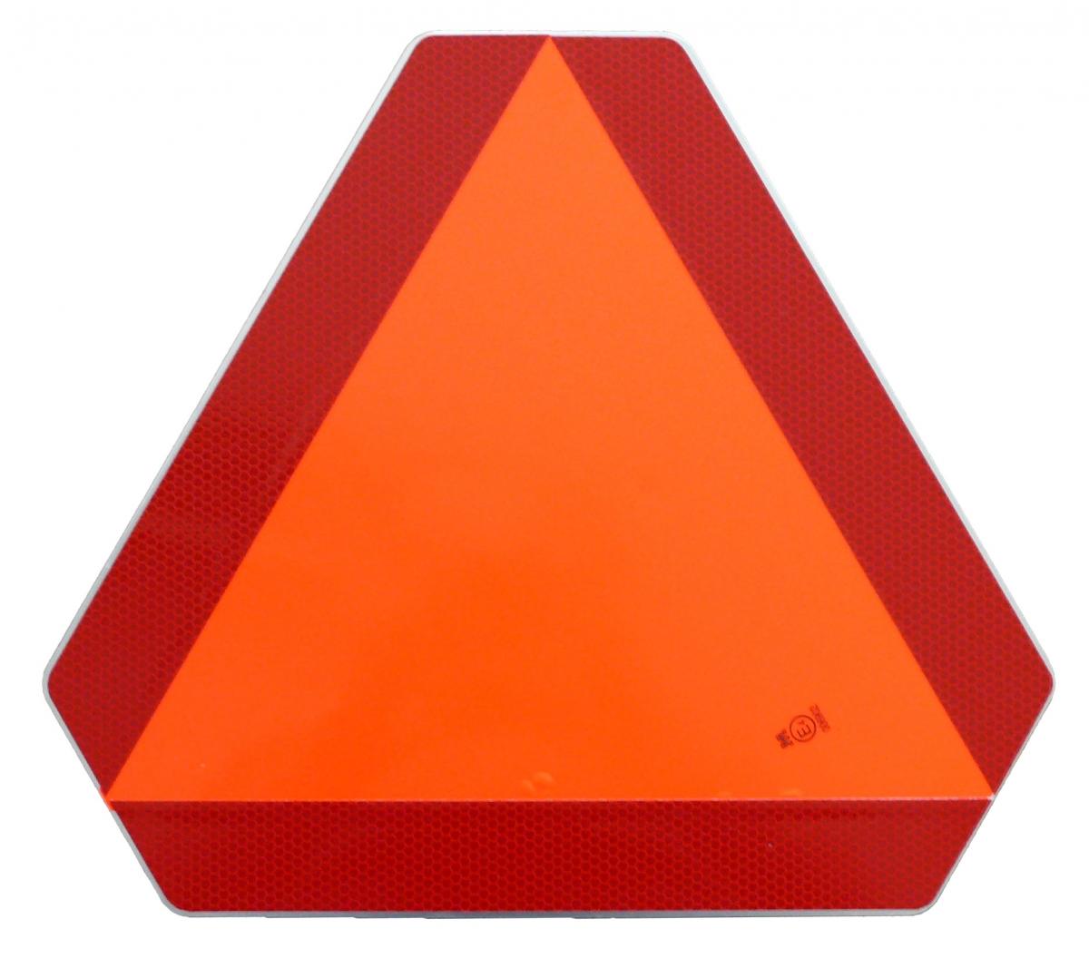 ECE 69 Dreieck auf 1,2 mm Aluplatte 
