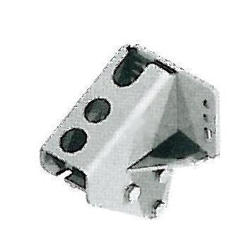 KNOTT Konsole KF 7,5-KF 20 verstärkt + Zubehör, Lochabstand unten 40mm M10 Schrauben VerglNr: 204521.001, 204521001