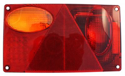 Aspöck Multipoint LED, mit NES Lichtscheibe links