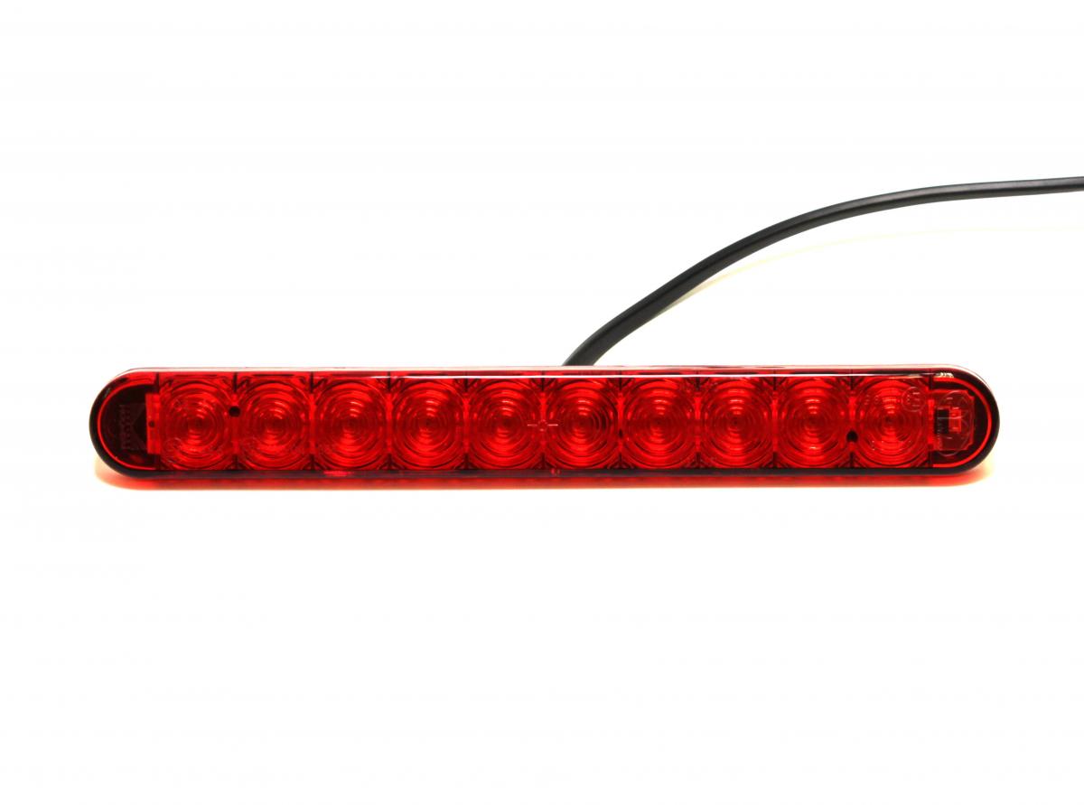 Aspöck Zusatzbremsleuchte LED, 3.8m DC-Kabel, 227x22.5x11, selbstklebend VerglNr: 31-8709-007