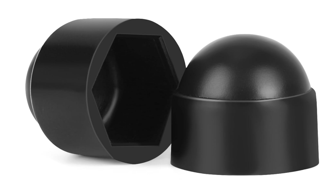 Sechskant-Schutzkappen für Schrauben M12 SW19 schwarz VerglNr: 4583210