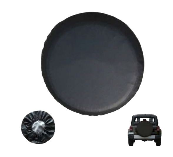Reserveradabdeckung, schwarz, Ø 58 cm, 13', VerglNr: 001001100, 5050060