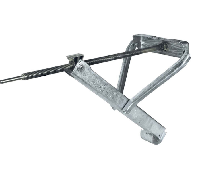 ALKO Ausdrehstütze lang, verzinkt für Alko System-Chassis, Tragfähigkeit 800 kg Lochbild 190 mm, VerglNr: 205817