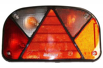 Aspöck Multipoint II links, NSL + KZL unten, 5 pol Bajonettanschluss VerglNr: 014000336