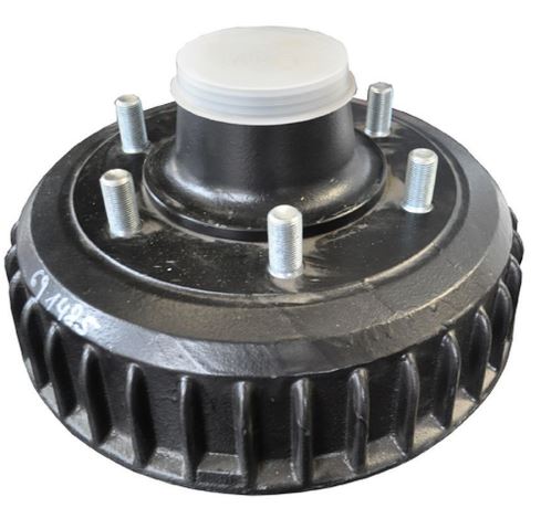 ALKO Bremstrommel 205x6 inkl. Kegelrollenlager mont. VerglNr: 358064, 691485