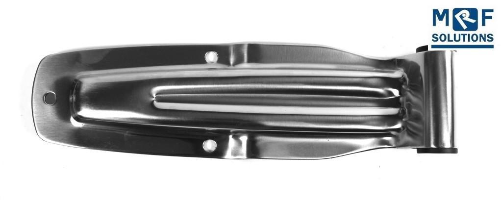 MRF Scharnierblatt klein INOX Gesamtlänge 290 mm, Breite: 80 mm VerglNr: 205010267