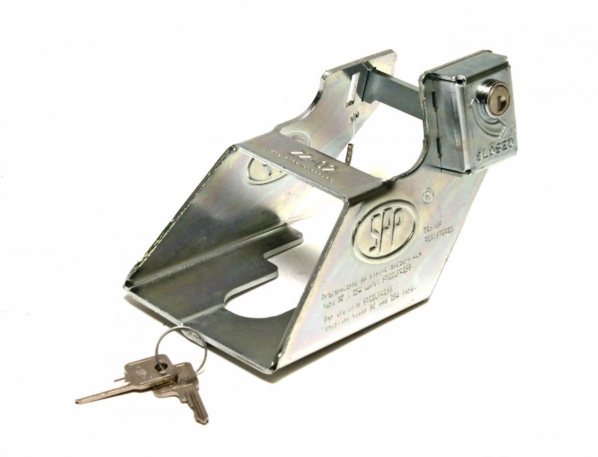 Diebstahlsicherung, kompakt + integriertem Schloss 