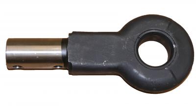 ALKO DIN-Zugöse Ø 40 mm 161VB+251VB bis Bj2002 Ø 37.7mm, 2 Befestigungslöcher M12 horizontal, Lochabstand 50mm