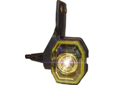 LED Umrißleuchte Superpoint rot/weiß, 1,75m Kabel, 24 V 116x61, Kabel 1,75m, Proplast 