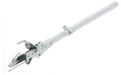 KNOTT Auflaufeinrichtung KRVD14, 750-1400 kg, mit 4-kt. Deichselrohr gerade 70x2000mm VerglNr 207312.001