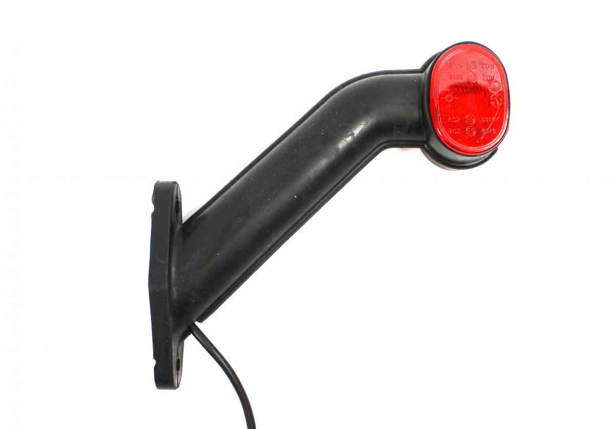 Aspöck Umrissleuchte rechts konventionell mit 0,75 m Kabel 2 pol ASS VerglNr: 31-3402-007