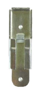 Gegenstück, verzinkt zum Nieten für Bordwandverschluss mit Pilzzapfen Langwegverschluss