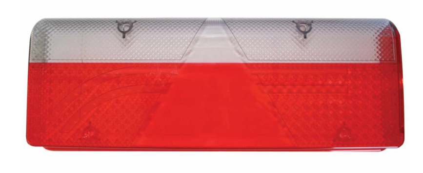 Aspöck Europoint III Lichtscheibe, links 400x153x55 VerglNr: 18-8570-001