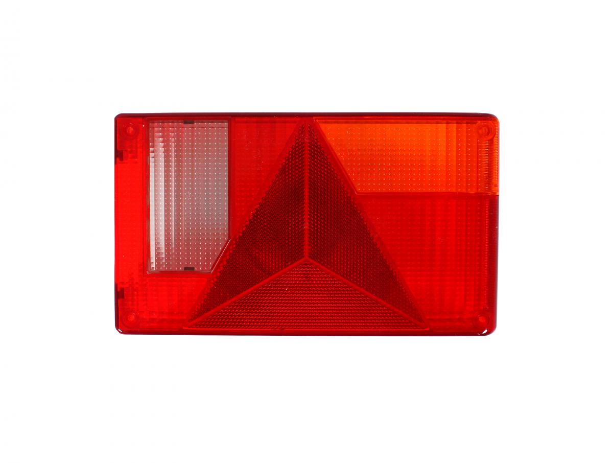 Lichtscheibe Jokon 12 V E/BBS(KW) 595 R 238x138, mit/ohne Kennzeichenfenster + Rückfahrlicht VerglNr: 014000826, 19.0063.140