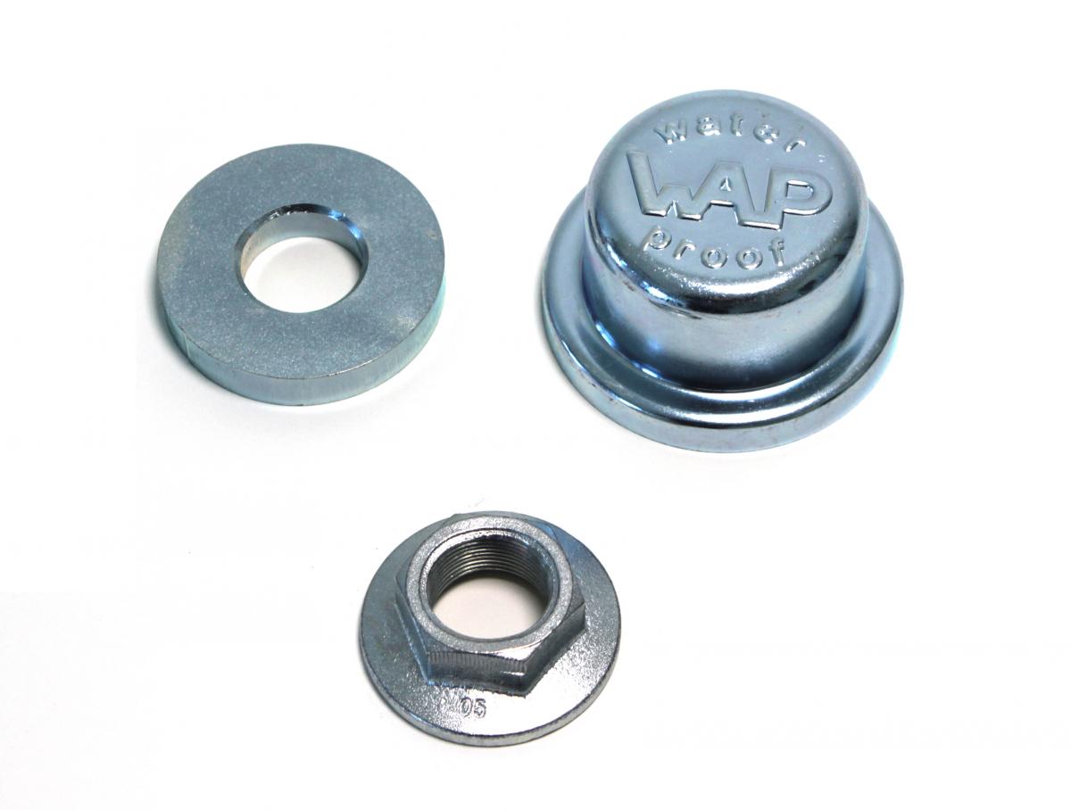 Set mit Flanschmutter