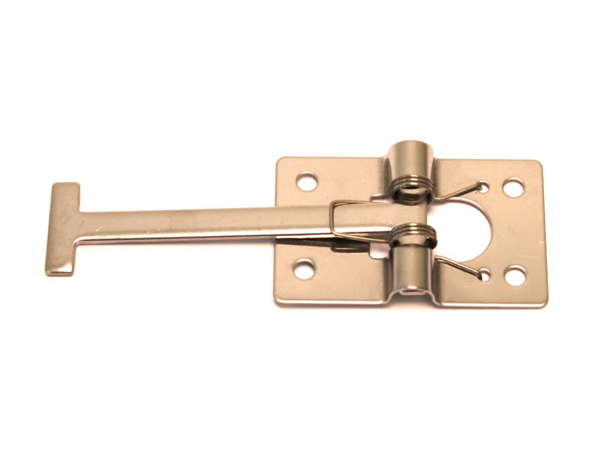 Hakenteil 122 mm mit T-Stück für Türfeststeller NIRO VerglNr: 408945001