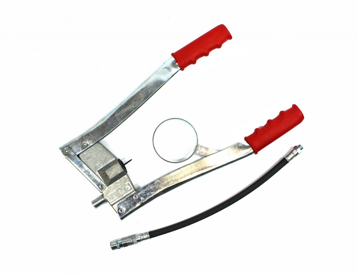 Handhebelfettpresse, Zweihand für 500 gr. Kartuschen 