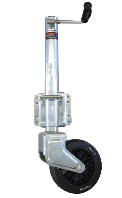 Stützrad 500kg 57mm Hub 300mm 210 x75 Kunststoffrad, schwenkbar TK57, VerglNr: 6D7706.001