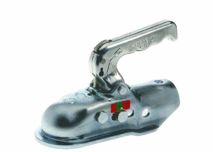 Winterhoff Kugelkupplung, 1500 kg, 13-N/ (ehemals 05345), Zugrohr Ø 45/46 mm , Bohrung: vertikal Ø 12.5, horizontal Ø 12.5, Lochabstand 40mm