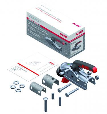 ALKO Kugelkupplung AK 161 Zugrohr Ø35, 45, 50mm Bohrung: v: Ø 12.5, h: Ø 12.5 VerglNr: 1730220
