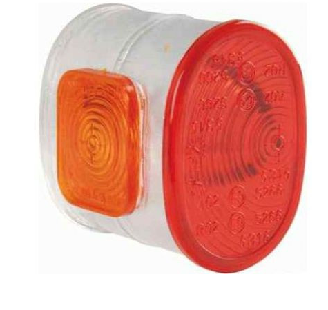 Aspöck Superpoint I Lichtscheibe, rot/weiß/gelb