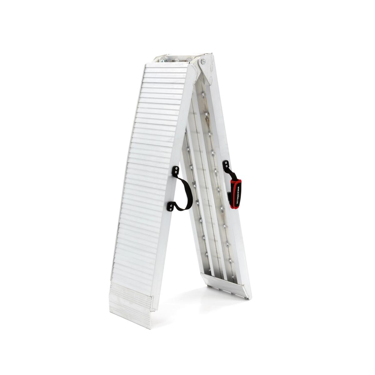 Auffahrschiene Alu, 2230 mm 285 mm breit, 680 kg Tragfäh. Länge zusammengeklappt: 1140 mm 