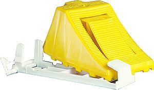 Unterlegkeil ohne Halter gelb, Kunststoff VerglNr: Radkeil Keil