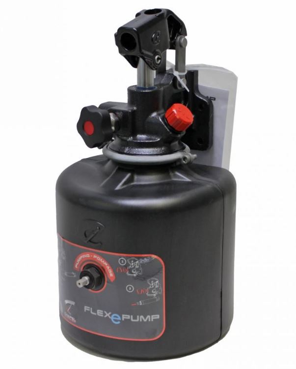 Chapel Handpumpe kpl., FLEXePUMP mit Akkuschrauber-Antrieb, inklusiv 6 Liter (nutzbar 5,5 Liter) Kunststofftank montiert VerglNr: 424796001