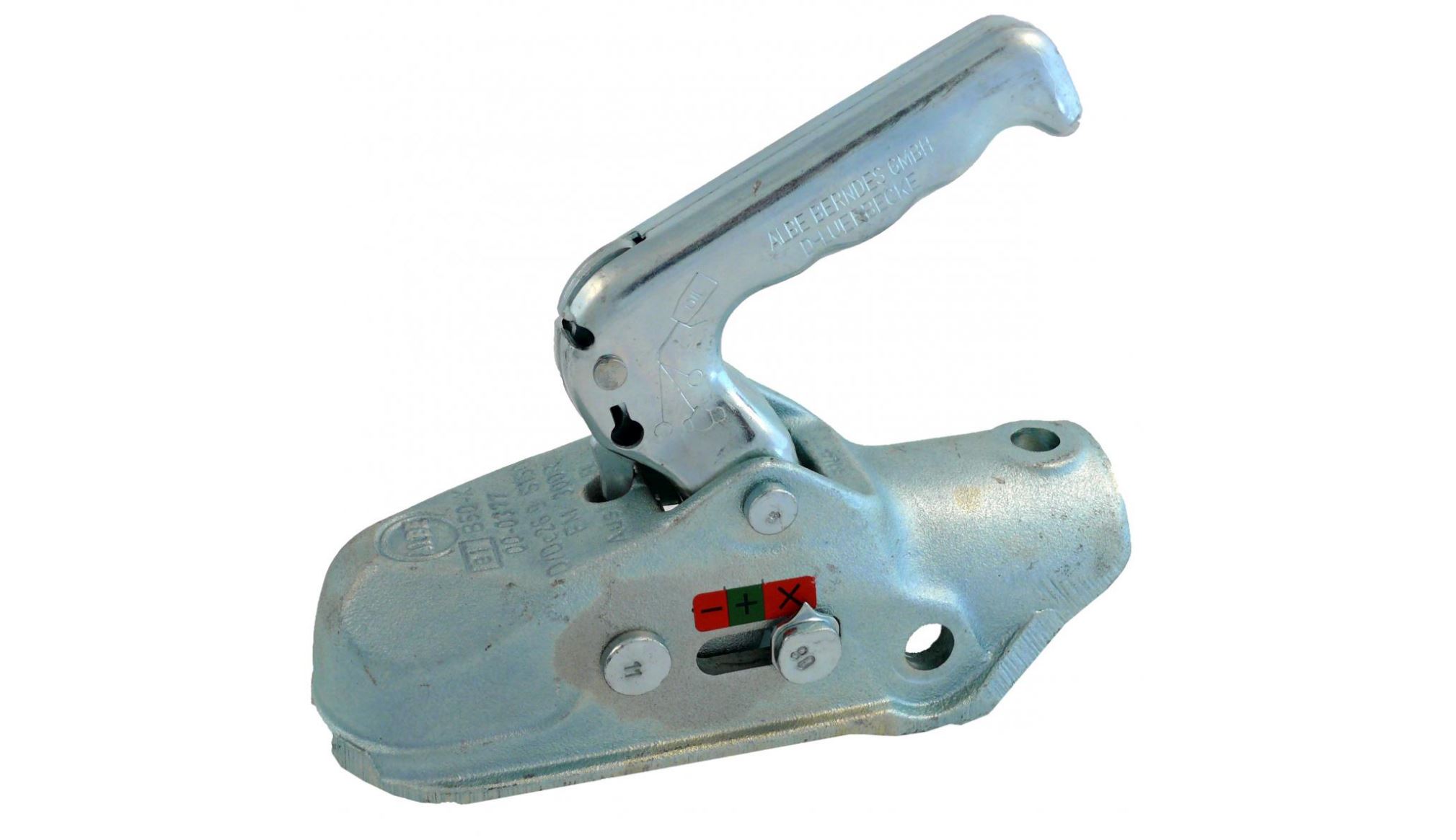 Winterhoff Kugelkupplung WW30, 3000/150 kg,Ø 50mm/ehem.056501, Bohrung: vertikal Ø 12.5, horizontal Ø 14.5, Lochabstand 40mm