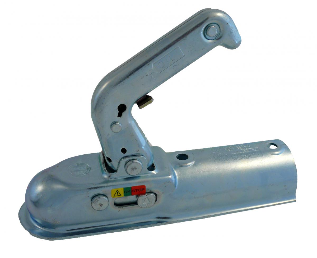 Winterhoff Kugelkupplung WW 8C 800/75 kg, Zugrohr Ø 70 mm Bohrung: vertikal Ø 10.5