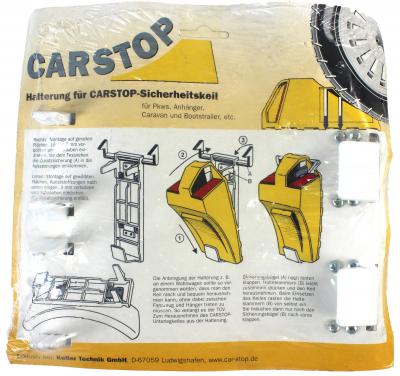 Halter 2 Stck., Paarweise ver- packt, weiss, für Unterlegkeil VerglNr: Radkeil Keil