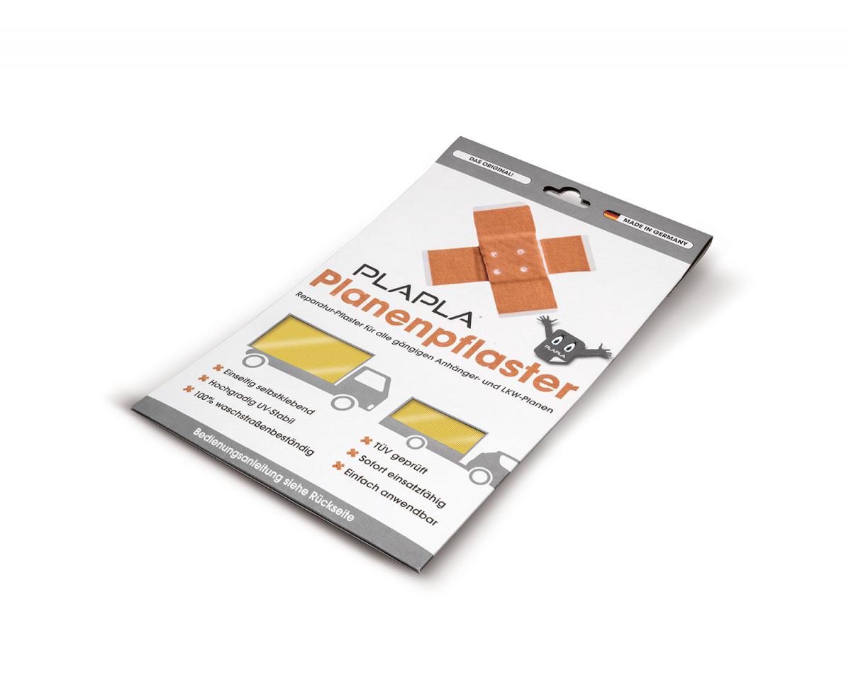 Planenpflaster gelb RAL 1021 selbstklebend 0,20 x 0,30 m 