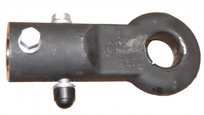 KNOTT DIN Zugöse, -3500 kg, universal, Bohrung 12.5 / 12.5 mm, Rohrdurchmesser: Ø 50 mm, Lochdurchmesser: Ø 40 mm, VerglNr: 5101599, 98949393