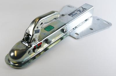 KNOTT Zug-Kugelkupplung KZE 7,5  750/75 kg Bohrung: vertikal Ø 13.5, horizontal Ø 13.5, Lochbild 110-120/166/200