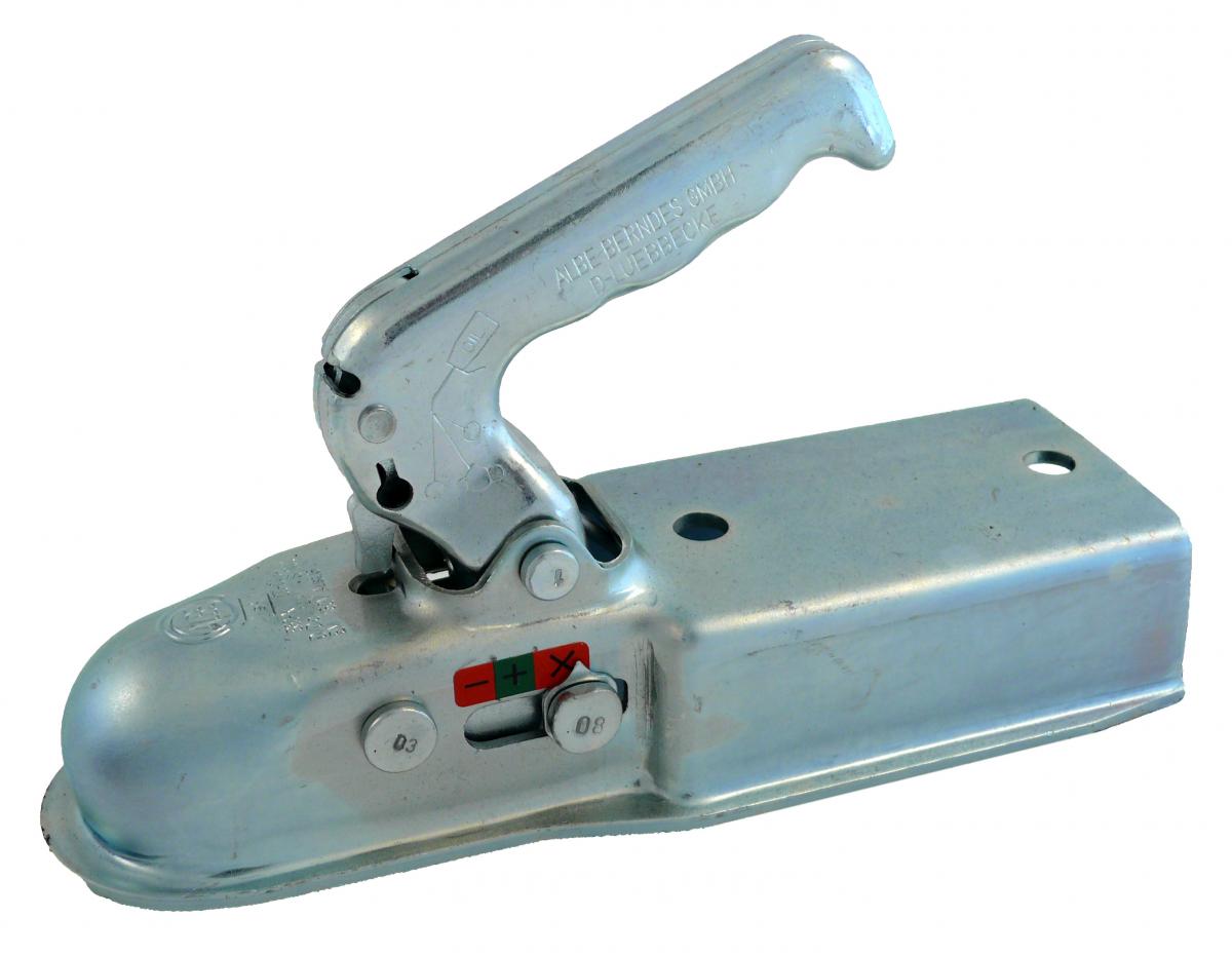 ALBE Kugelkupplung EM 80 VF 800/75 kg, Zugrohr vk. 60 mm Bohrung: vertikal Ø 10.5