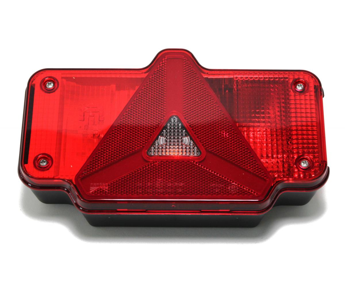 Schlussleuchte Humbaur links Innotrailer, mit Nebelschlusslicht, 5-pol Bajonettanschluss VerglNr: 405.00067