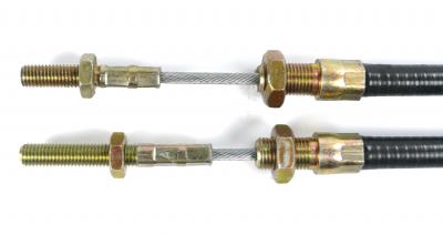 ALKO Bowdenzug HL: 990 mm, SL: 1460 mm, beidseits Gewinde M12, SeilØ 5 mm, Hülle Gewinde M14