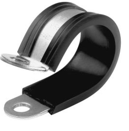 Rohrschelle RSGU, Ø 6 mm, Breite 15 mm, Stärke: 1.5 mm, Spannbereich: 6 mm, Stahl, feuerverzinkt, VerglNr: 09418915006