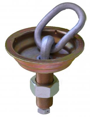 Zurrmulde, Einbau mit Schraube und Ring VerglNr: 013003013