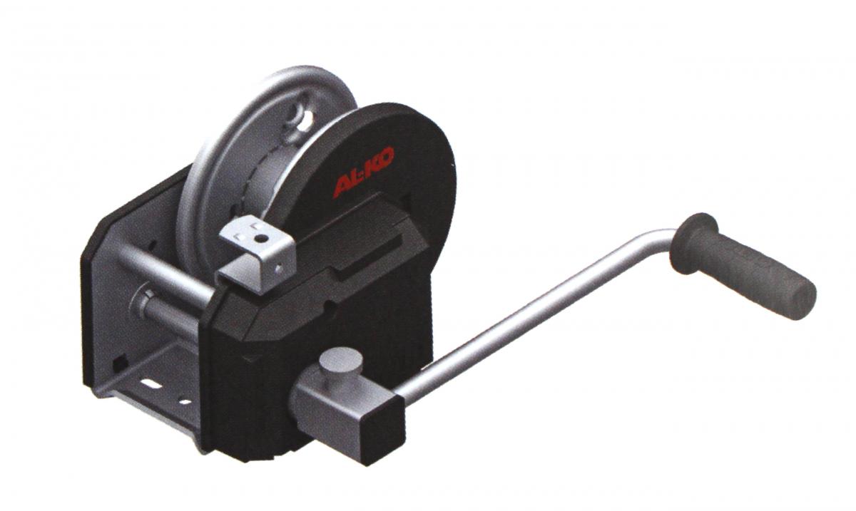 ALKO Seilwinde gebremst OPTIMA Typ 901, ohne Seil/Band Kurbel kurz 233 mm
