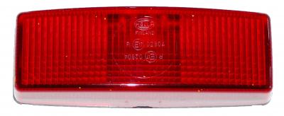 Hella Lichtscheibe rot für Positionslicht 2SA006717001, 110x40 VerglNr: 9EL141135-001